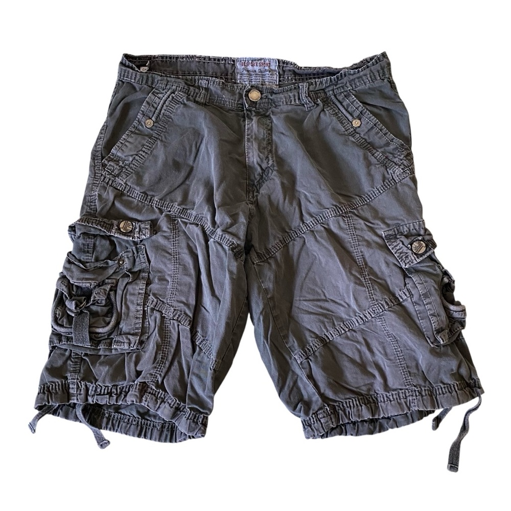 Bespoke Sport Gray Cargo Shorts